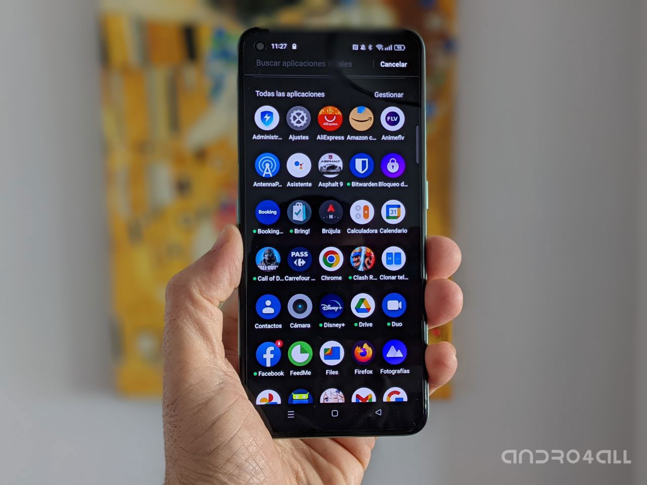 realme GT 2 aplicaciones