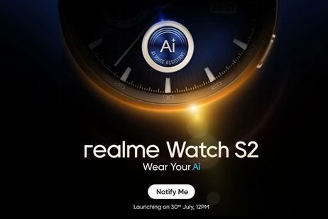 El nuevo realme Watch S2 tendrá soporte para ChatGPT y ya sabemos cuándo se presentará El nuevo realme Watch S2 tendrá soporte para ChatGPT y ya sabemos cuándo se presentará