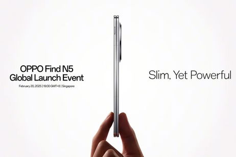 OPPO Find N5: el smartphone plegable más delgado del mundo ya es oficial OPPO Find N5: el smartphone plegable más delgado del mundo ya es oficial