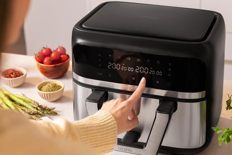 La freidora de aire con doble cesta que más te recomiendo: 9 litros de capacidad y un precio inmejorable La freidora de aire con doble cesta que más te recomiendo: 9 litros de capacidad y un precio inmejorable