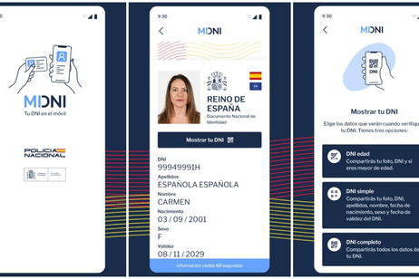 Qué puedes hacer con MiDNI, la app para tener el carné de identidad en el teléfono móvil Qué puedes hacer con MiDNI, la app para tener el carné de identidad en el teléfono móvil